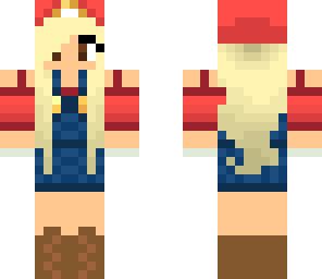 blonde mario girl