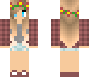 flower crown girl