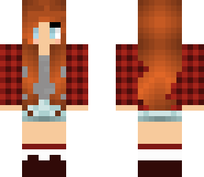 ginger flannel girl