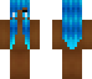 blue hair