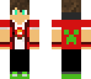 creeper humano redstone