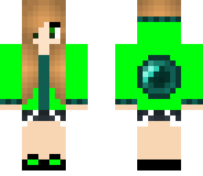 green ender girl