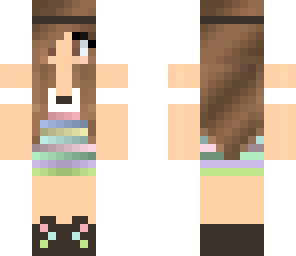 new year skin girl
