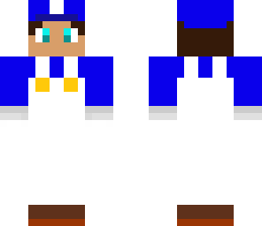 blue mario fan