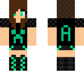 creeper girl edit