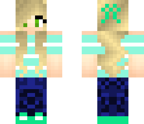 turquoise girl