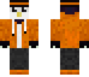 orange penguin