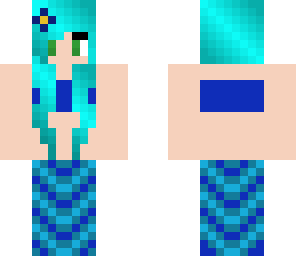 blue mermaid