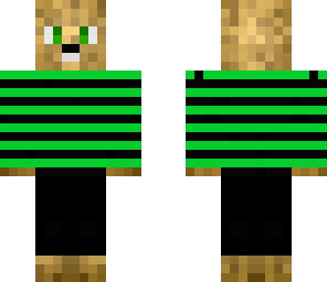 green sweater