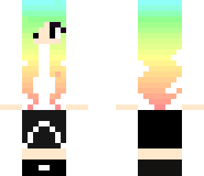 rainbow girl