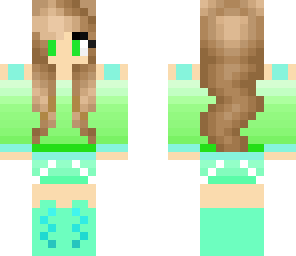 green girl