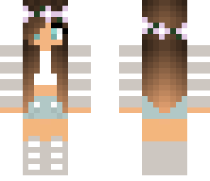 flower crown girl