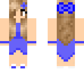 blue girl