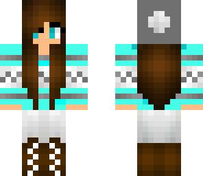 mint green winter sweater