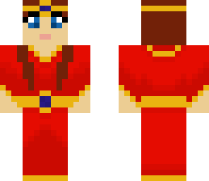 queen in red