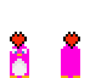 girly penguin in love