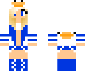 blue duck girl