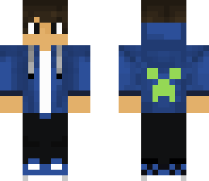 etided creeper dude with headphones