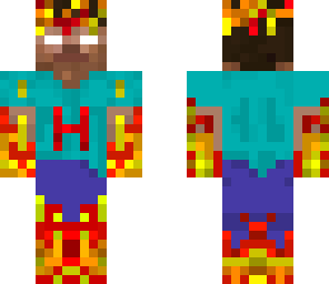 burning herobrine