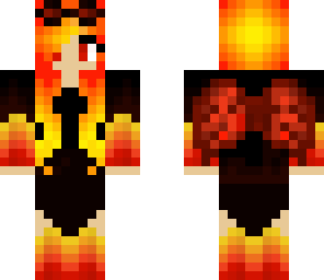 flame dress