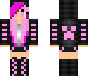 pink creepr girl