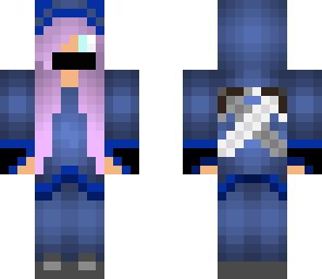 blue ninja girl