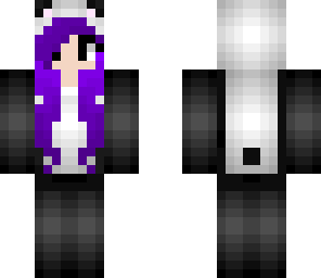 purple panda skin that matches my bff