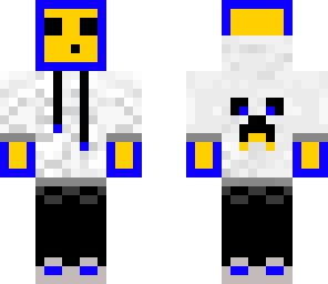 blue and yellow slime
