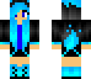blue fire girl