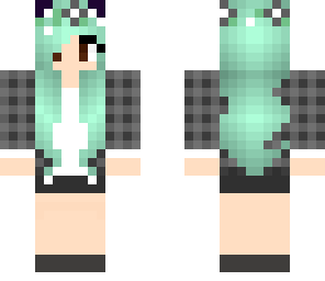 blue haired tumblr chick