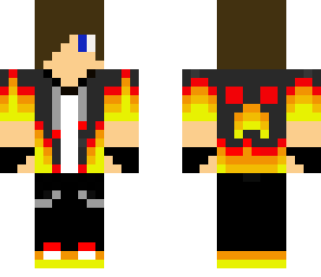 flaming boy