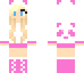 pink panda girl