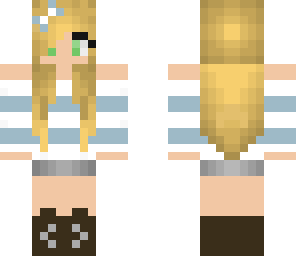 blonde girl once