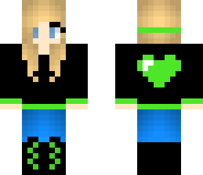 green hoodie