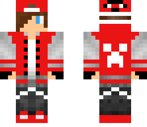 red cute guy