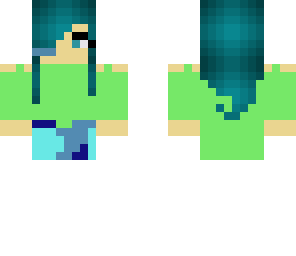 floating teen