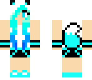 aqua wolf girl