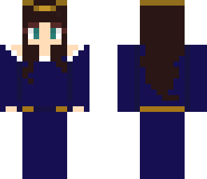 dark blue princess