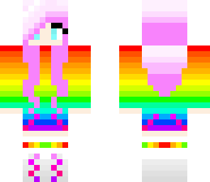 rainbow girl