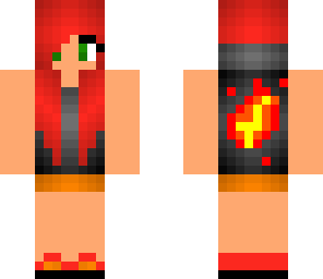 the girl with the fire tattoo