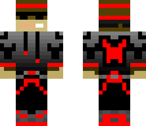 cool red and black monkey