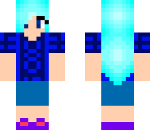 ice hair girl