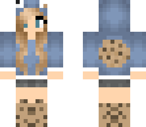 cookie girl with different boots
