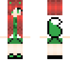 green wolf girl