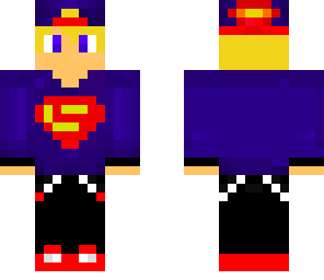 blonde superman