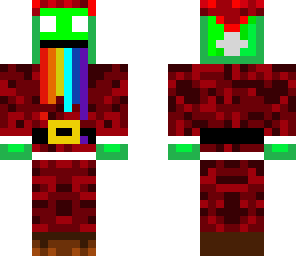 santa esmerald herobrine
