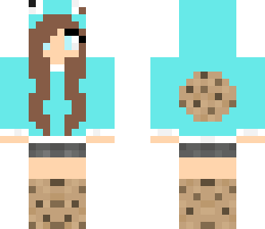 blue cookie girl
