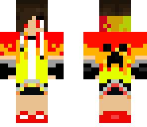 flame girl