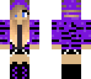 purple girl