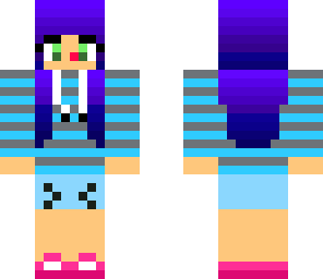 girl with headphones
